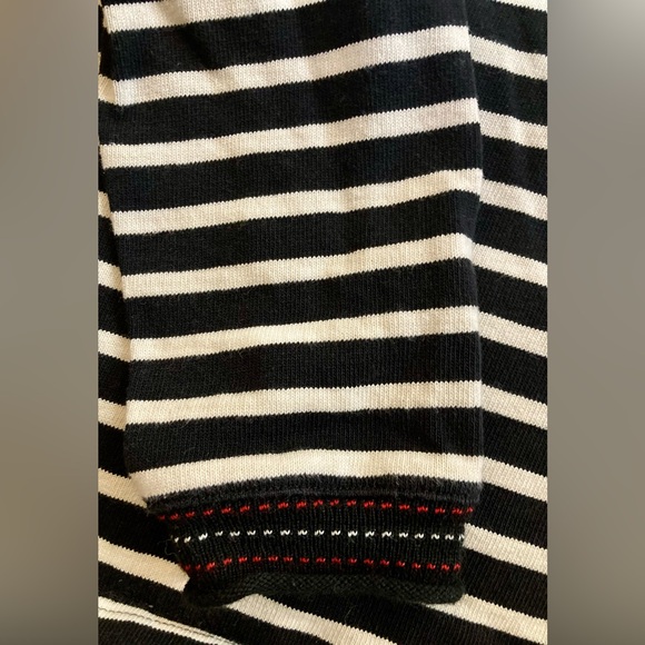 Saint James L’Atelier V-Neck Striped Sweater - Picture 7 of 9
